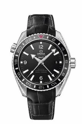Omega Seamaster Planet Ocean 600M Co-Axial 43.5 GMT Platinum / Diamond / Qatar 232.98.44.22.01.003 (23298442201003)